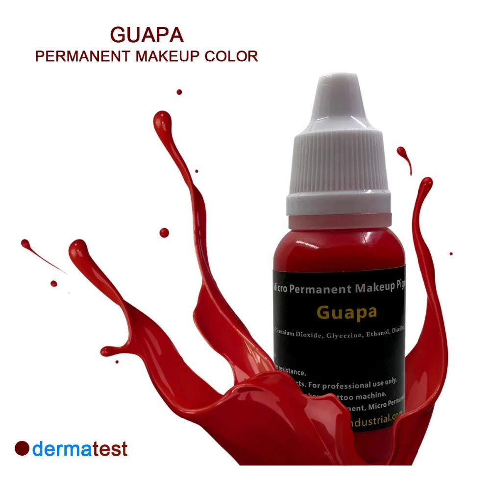 

1 Bottle 15ML PMU Lips Tattoo Pigments ink Professional Tattoo Ink Pigmento For Lips Art Body Tattoo Supply