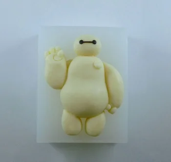 

big hero Baymax cartoon chocolate mold clay mold cake decorating mold