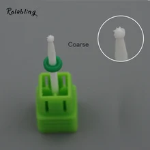 Rolabling 10 шт. керамические фрезы для ногтей s Аксессуары для маникюра маникюрные фрезы Инструменты для дизайна ногтей сверло для ногтей