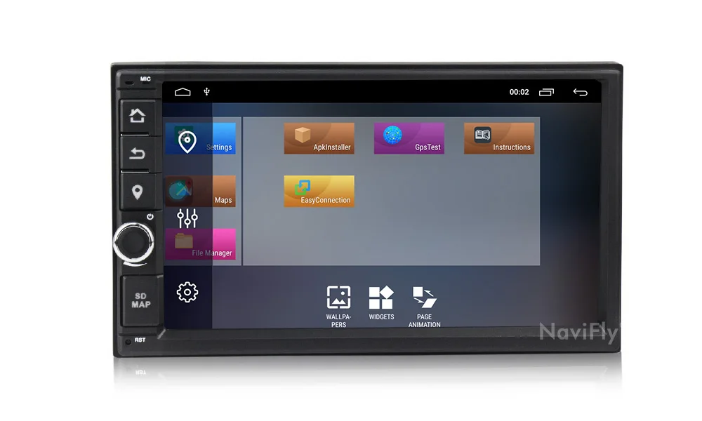 Perfect HD 2Din Android 9.1 2+32G Car Radio Stereo Multimedia Player GPS Navi For Universal TOYOTA Nissan Kia RAV4 FJ CRUISER ALPHARD 11