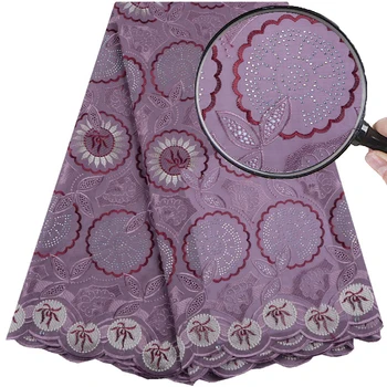 

Pink Color 100% Cotton Voile Lace Swiss Lace Latest High Quality Swiss Voile Laces In Switzerland For Wedding Dress 1538