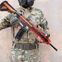 Пластиковый M416 M1911 98K Глок Барретт гелевый шариковый пистолет игрушка мягкие водяные пули пистолет Открытый CS стрельба игры подарки игрушки для детей
