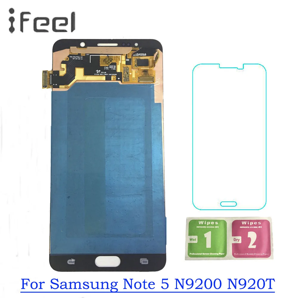 

LCDS For Samsung Galaxy Note 5 N9200 N920T N920A N920I N920G LCD Display + Touch Screen Assembly Free Shipping