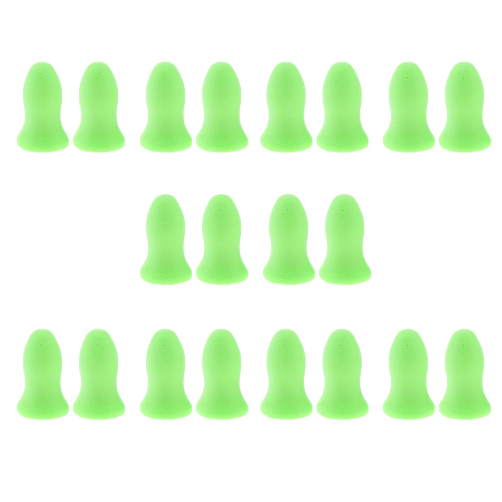 10 Pairs Adults Foam Earplugs Perfect for Sleeping Snoring Working Study Travel with Cords, Noise Reduction