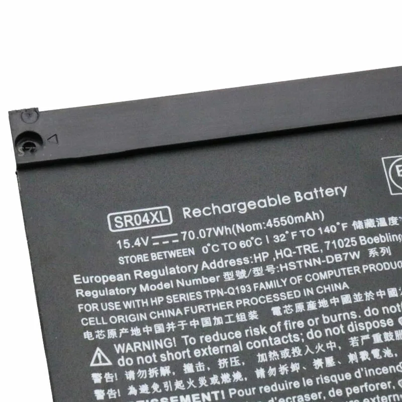 Gzsm ноутбук батарея SR04XL для hp двумя способами; женские 15-CE 15-сертификатом от сертификационной 15-CE015DX TPN-Q193 TPN-Q194 TPN-C133 TPN-C134 HSTNN-DB7W 917724-855 батарея