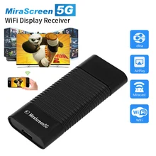 Mirascreen 5G tv stick беспроводной дисплей ТВ ключ 1080P HDMI Поддержка HDMI приемник Miracast Airplay для Android/ios
