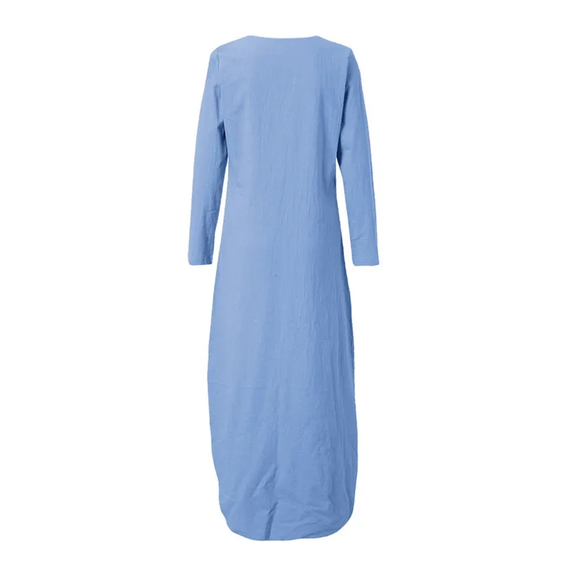 Letter Print Dress Women Long Sleeve Loose Beach Dress Plus Size V Neck Sexy Dress Casual Vestidos De Verano 40JUL1217