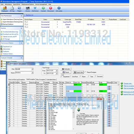 Wifi лицевое Время отпечатков пальцев время посещаемости tcp/ip + wifi zk 1200 лицевая биометрическая система записи времени записи посещаемости