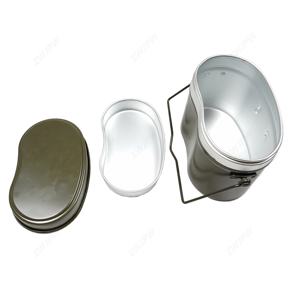 

WWII WW2 JAPAN ARMY ALUMINIUM LUNCH BOX CAMPING HIKING MESS TIN LUNCH BOX new JP/102102