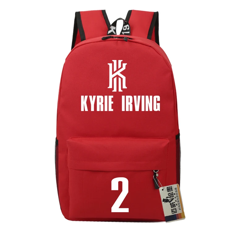 Kyrie Irving Backpacks Boy and Girl School Bags Teenager Basket Ball