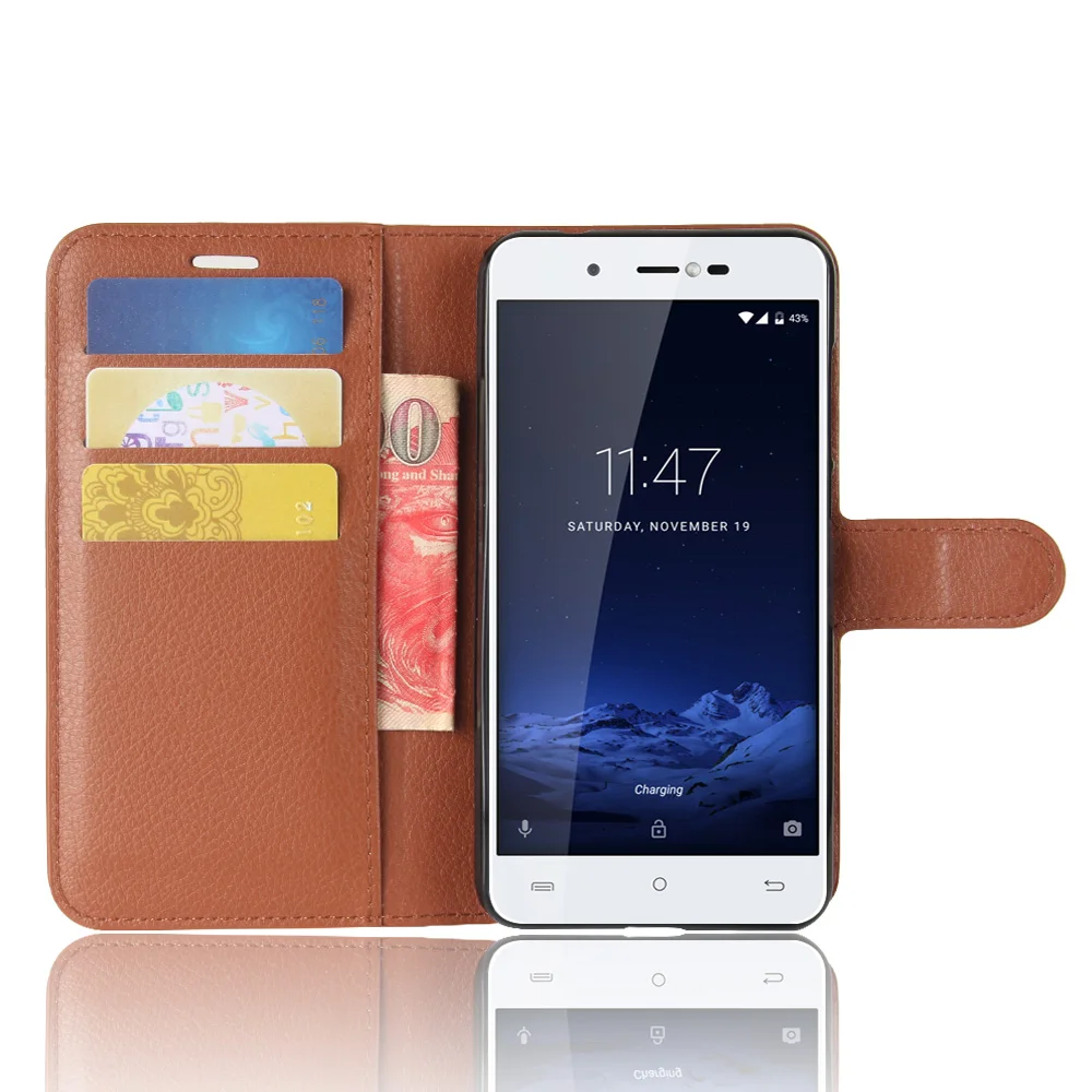 Люкс Мода Бумажник кожаный чехол для Cubot Note плюс флип защитный Телефон Назад В