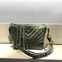 Роскошные сумки, женские сумки, дизайнерские, блуждающие, Ретро стиль, ромбовидная решетка, цепочка, кожа, на одно плечо, косой крест, модная сумка