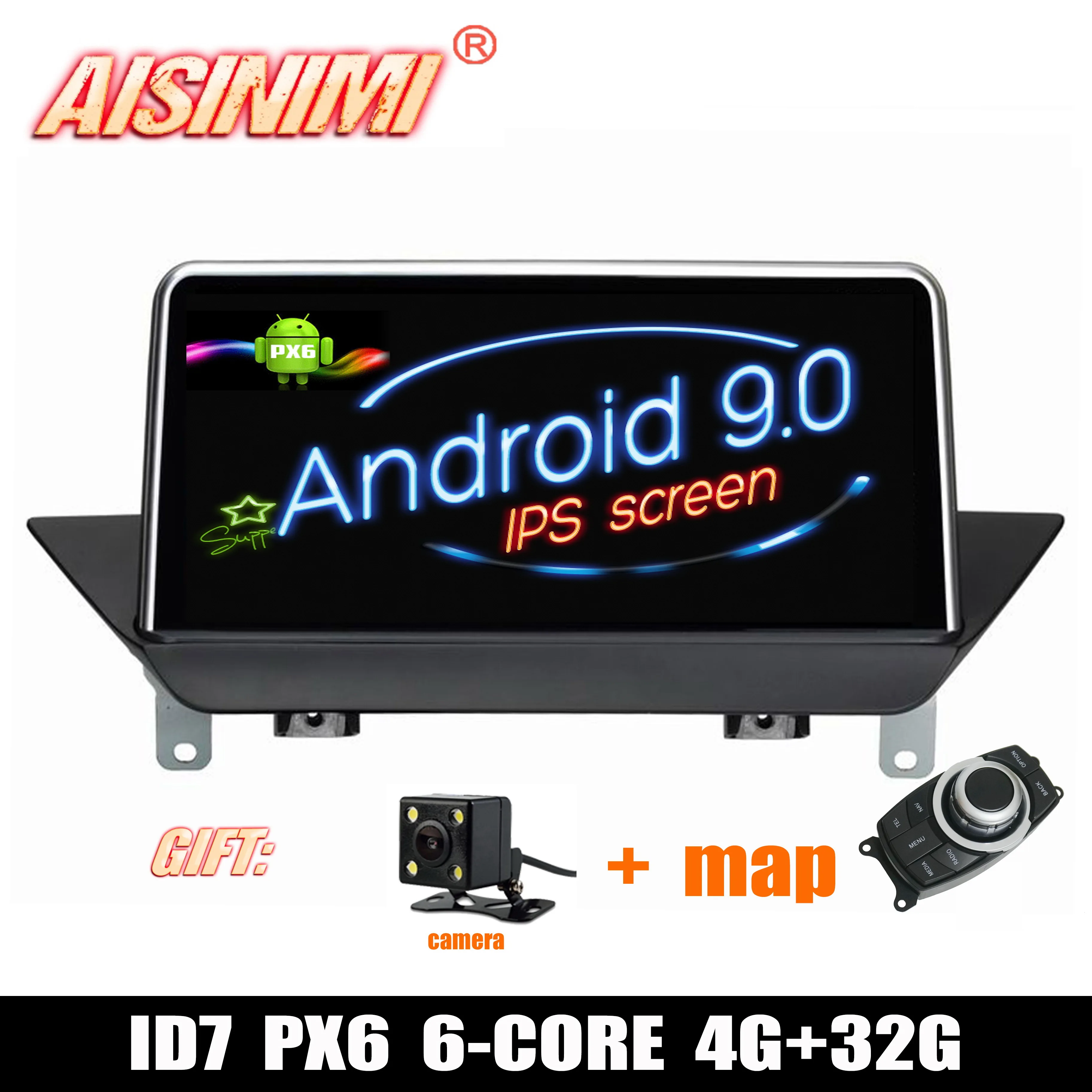 

Android 9.0 ID7 Car Dvd Navi Player FOR BMW X1 E84 2009 2010 2011 2012 2013 2014 2015 audio gps stereo ips screen all in one
