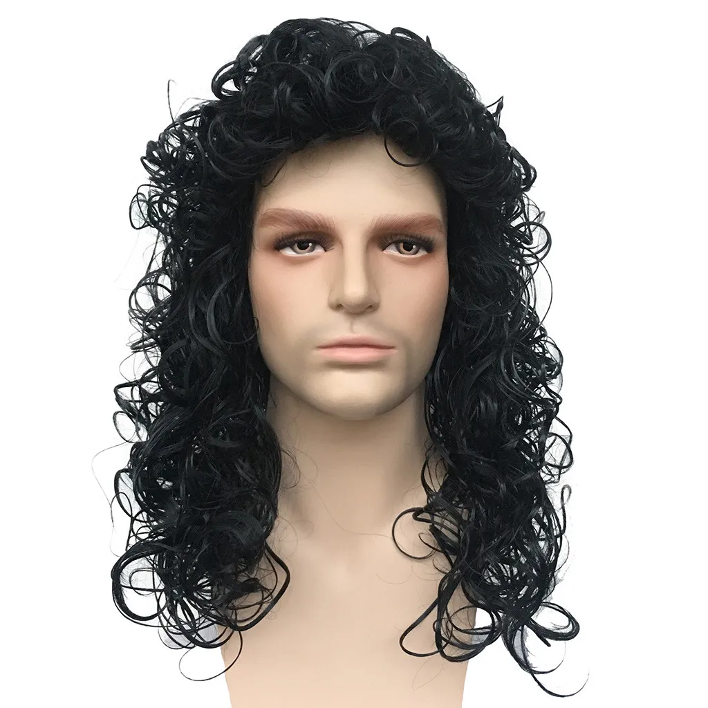 Buy Long Hair Wigs For Man Synthetic Sexy Fashion Man