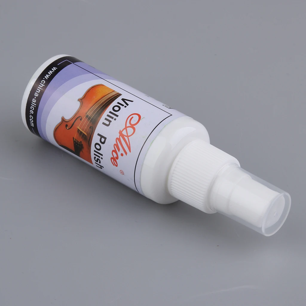 Violin Polish Cleaner Portable 50ml Cleaner,Cleaning Care Set for Violin String Instrument