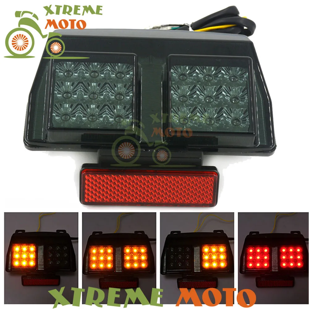 

Motorcycle LED Rear Turn Signal Tail Stop Light Lamps Integrated For Ducati 748 916 996 94 95 96 97 98 99 00 01 02 03 998 02-04