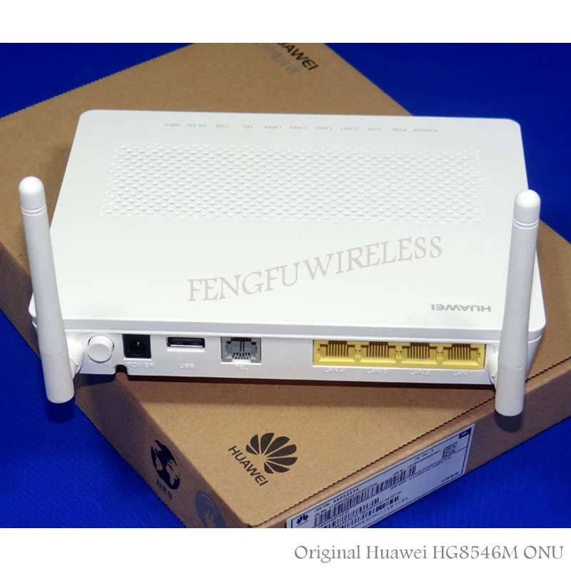 Горячее предложение! Распродажа! для huawei HG8546M Gpon wifi Ont onu 1GE+ 3FE+ VOICE+ wifi Английский Firmwarel модем телекоммуникационное сетевое оборудование