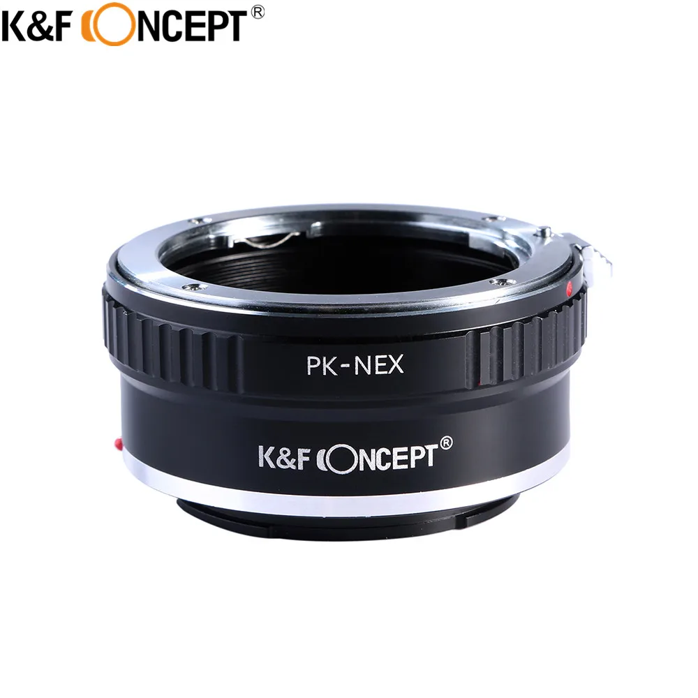 K & F CONCEPT для штатива фотоаппарата Pentax PK/K Mount Lens to Sony NEX E Camera NEX3 NEX5 NEX7|k&f concept adapter|lens sony