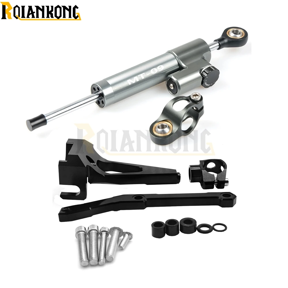 

Motorcycle Adjustable Motorcycles Steering Stabilize Damper Bracket Mount Kit For YAMAHA MT-09 MT09 FZ09 FZ-09 2013- 2016 logo