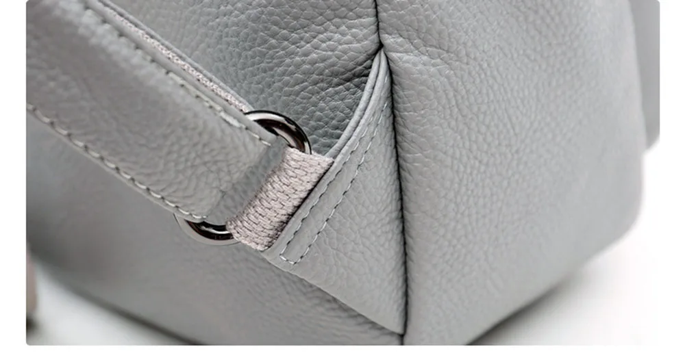 2019 Модный женский кожаный рюкзак женская сумка стиль преппи школьная сумка Feminina повседневная школьная прочная дорожная сумка Mochila Pack