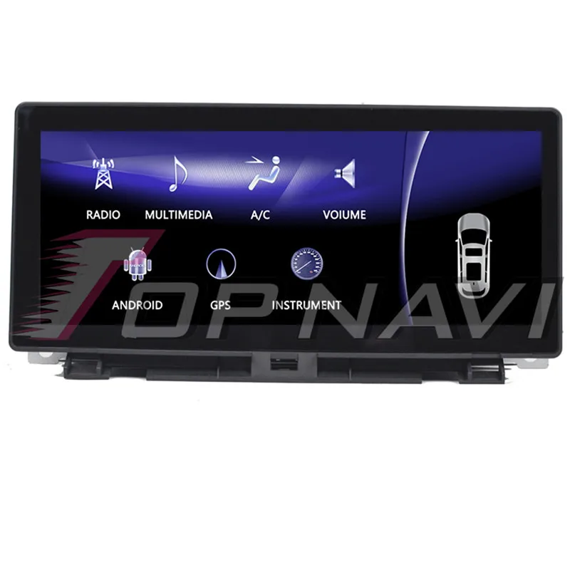 Автомобильный видеоплеер Topnavi 10 25 дюймов Android 7 1 для Lexus NX300h/200 2015 2016 2017 Стерео GPS