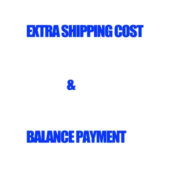 

1USD balance charge payment or Extra shipping freight charge