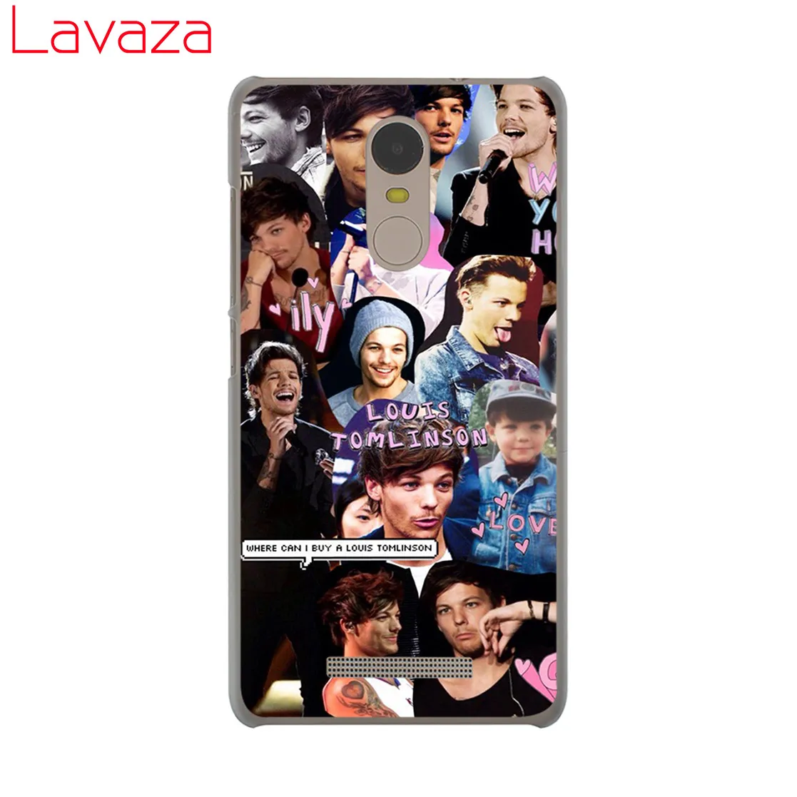 Lavaza One Direction 1d Louis Tomlinson Case for Xiaomi Mi 8 SE A1 6 5X MIX 2S Redmi S2 Note 4 4X 4A 6 Pro 5 Plus 5A Prime Mi8