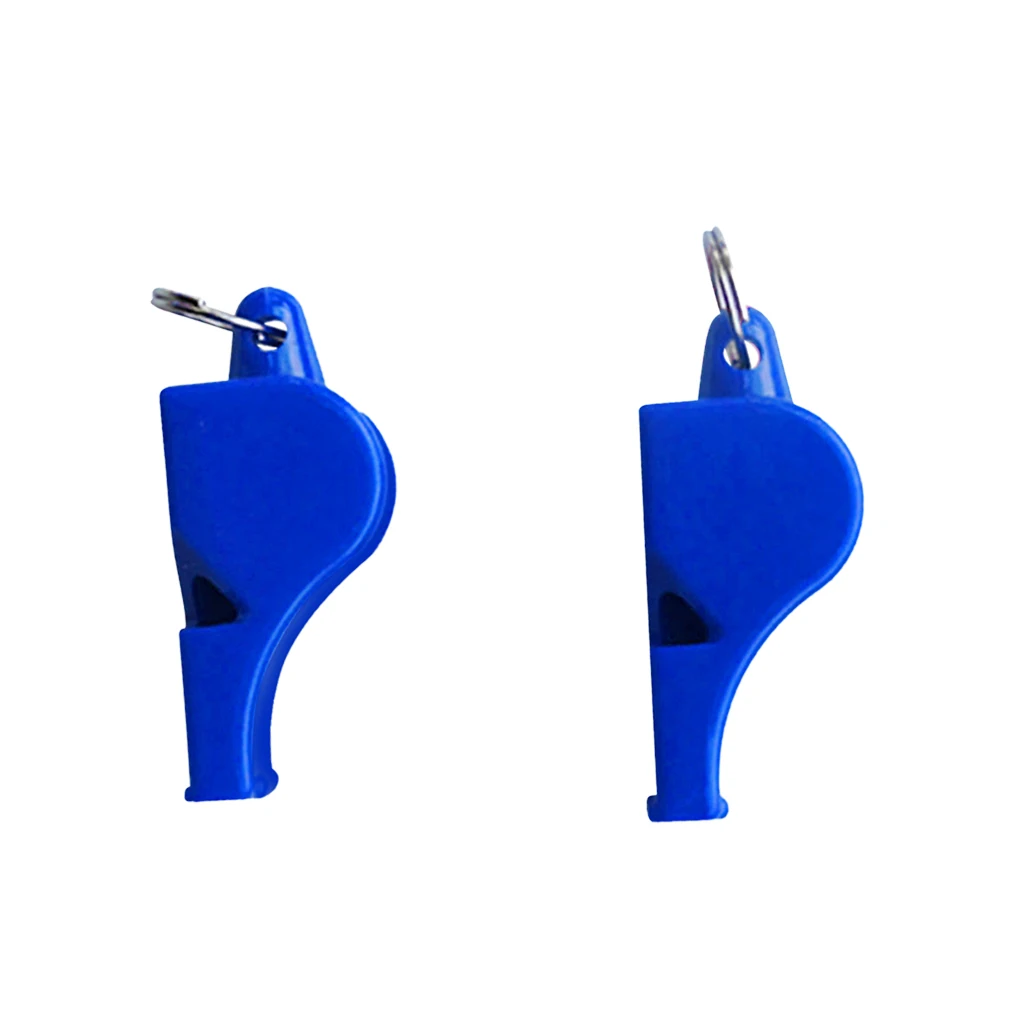 2pcs Safety Whistle Super Loud Sports Referee Whistle Emergency Survival tool for Outdoor Hiking Camping Fishing Travel Silbato