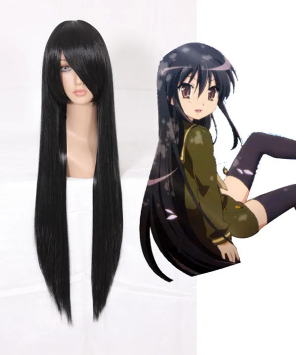 Синтетические Волосы MCOSER Продвижение shakugan не Шана Классический 80 см Длинные