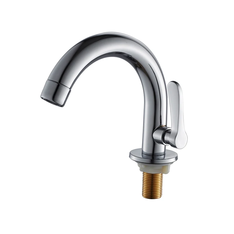 Günstig Küche Becken Wasserhahn Einzigen Kalten Deck Montiert Edelstahl Becken Waschbecken Wasserhahn Mischbatterie Einzigen Handgriff Bad Zubehör