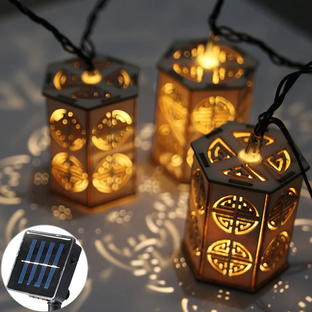 20led chinese style wooden
