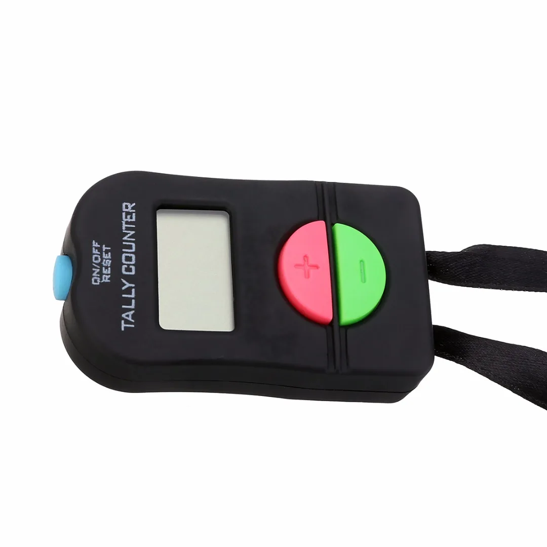 Мини Портативный электронный цифровой счетчик Tally ручной кликер для рассчитать Спорт Гольф тренажерный зал безопасности бег