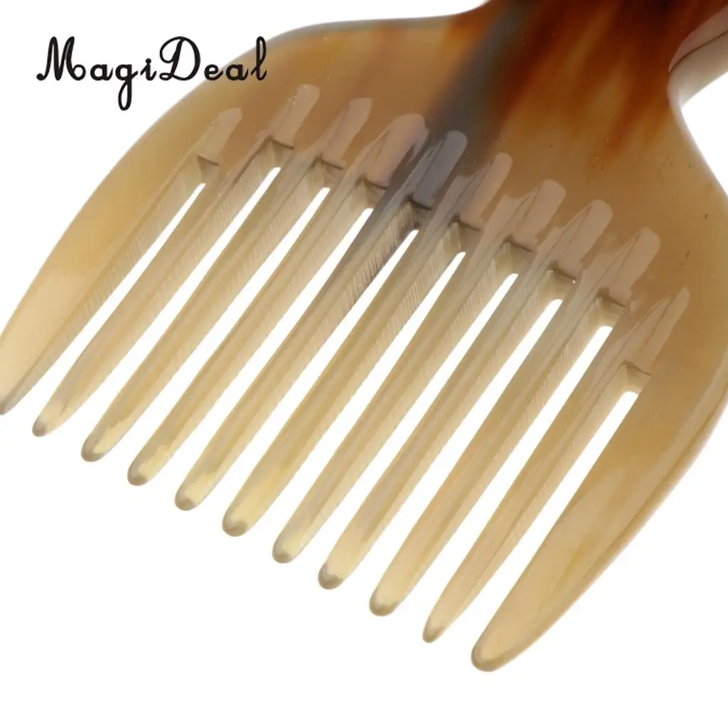 11 Teeth Afro Pick Lift Comb Wide Tooth Curly Hair Comb Unisex Hairstyling