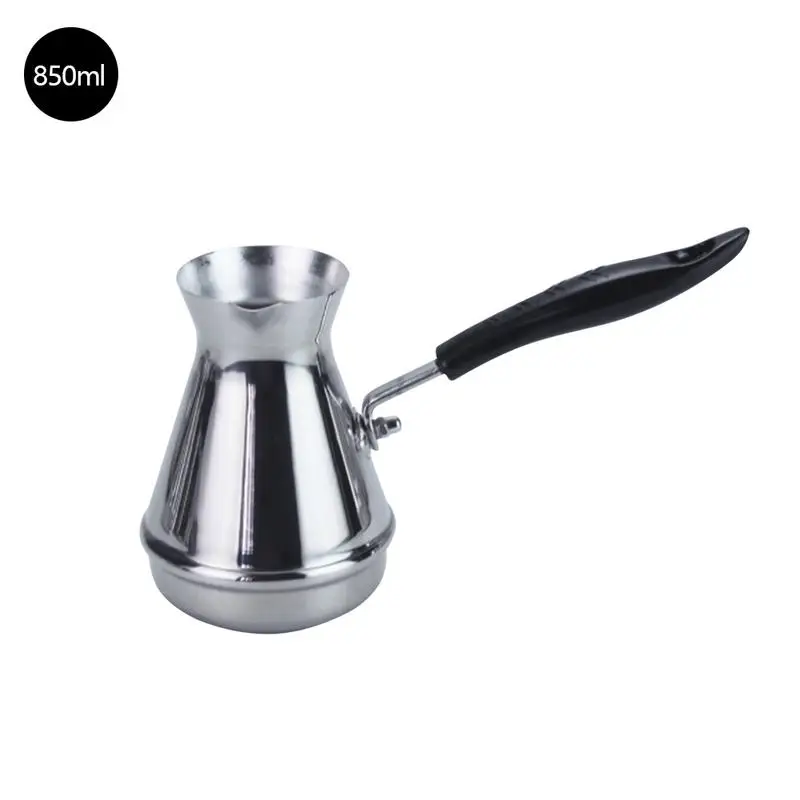 Кофейник из нержавеющей стали в европейском стиле с длинной ручкой Moka Pot Fancy Milk tea Pot Milk Cup coffee Set кухонная посуда