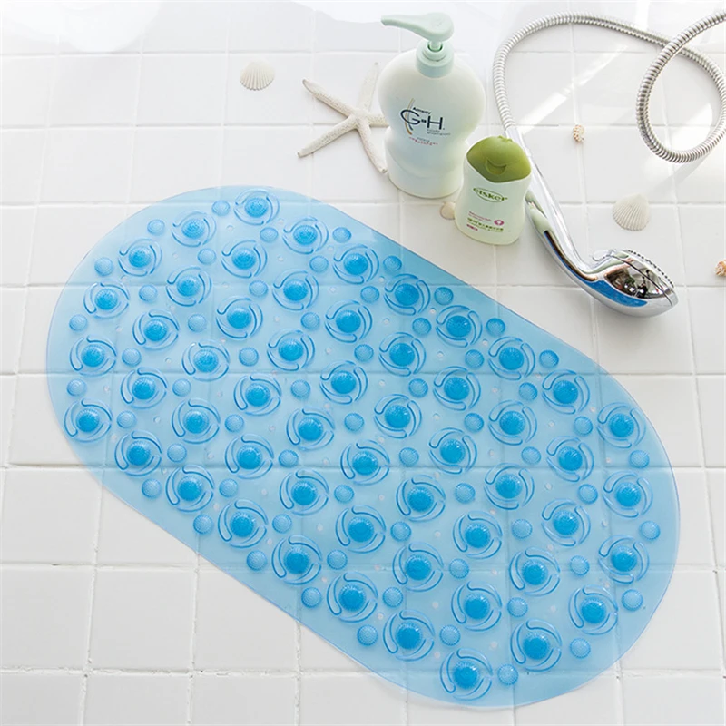 

69*39CM Non Slip Rug Bathroom Mat with Sucker Children Foot Whirlwind Massage Pad Bath Mat Floor Mat Carpet For Toilet Kitchen