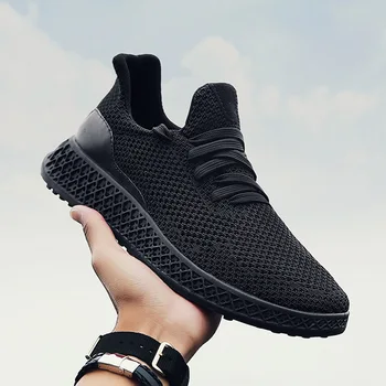 

Men Running Shoes Lightweight Sneakers Male Mesh Breathable Sport Sneakers Jogging Shoes FJUN zapatos de hombre BW45