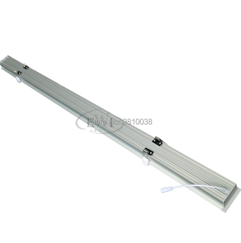 10 X 0.6M Sets/Lot T type Anodized Silver Linear lighting led and Linear pendant lighting for ceiling and pendant lights