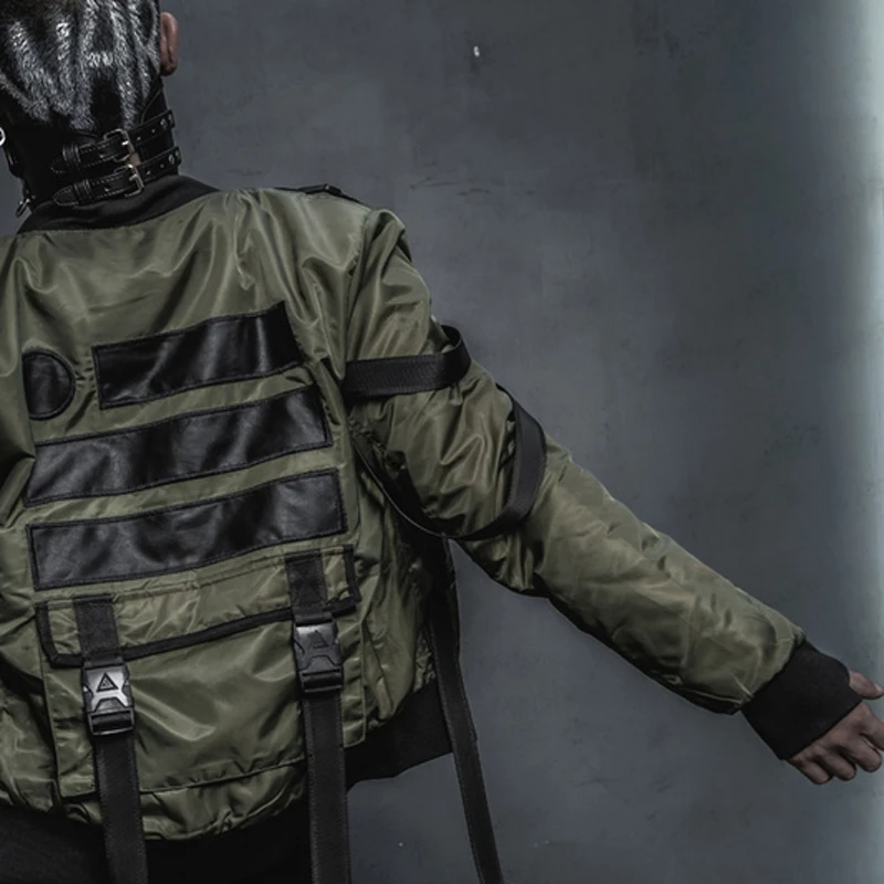 Preise NEUE schwarz straße Hiphop Militär Oberbekleidung Jacke UNS Armee MA1 BOMBER Jacken Männer Winter Warme Motorrad Epaulet Mantel