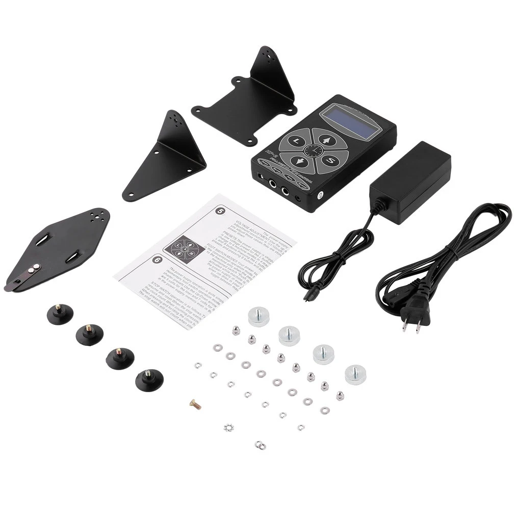 

HP-2 Tattoo Power Supply Hurricane Professional Power Supply Digital Dual LCD Display Tattooing Power Supply Machines Hot Sale