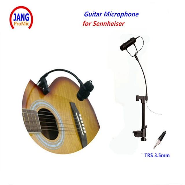 Professional Guitar Microphone Instrument Bass Microfone for Sennheiser Wireless Mic System 3.5mm Jack