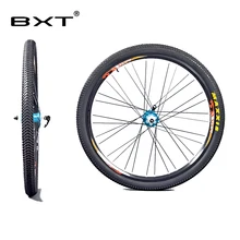 Mountain bike wheel 26er disc brake bicycle wheel with tire bicycle parts equipped with quick release11