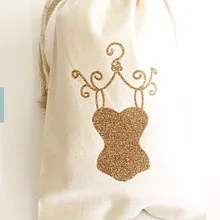 На заказ oh La нижнее белье шампанского вечерние свадебные набор от похмелья ювелирные изделия милое муслиновые мешки Девичник сувениры для девичника