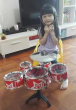 Children's large Percussion Musical instruments jazz drums toys sets Musical gift 