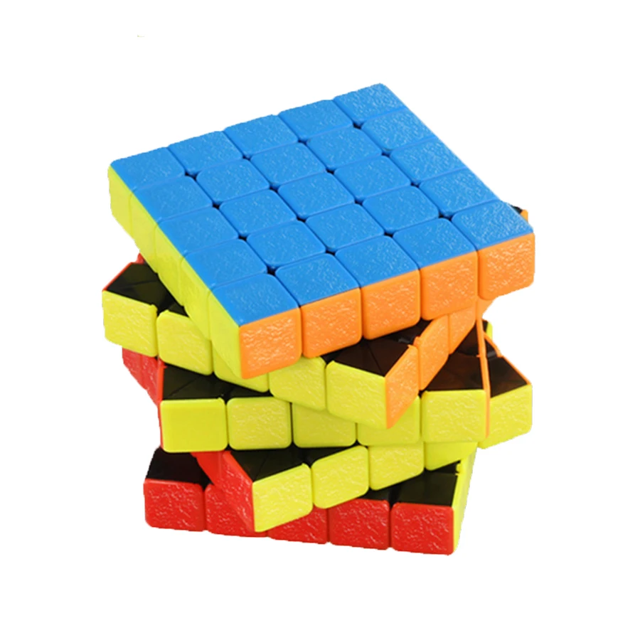 Магический куб 2x2x2 3x3x3 4x4x4 5x5x5 Megaminx скоростной куб набор Cubo Magico без наклеек Развивающие головоломки игрушки для детей