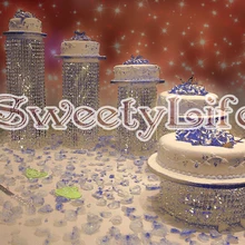 Кристальная прозрачная акриловая подставка для торта 5 шт./лот подставка для торта