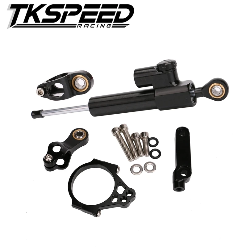 

FREE SHIPPING ALUMINUM CNC Steering Damper Motorcycle Adjustable Motorcycle Bracket Mount kit For kawasaki v650 Versys 650