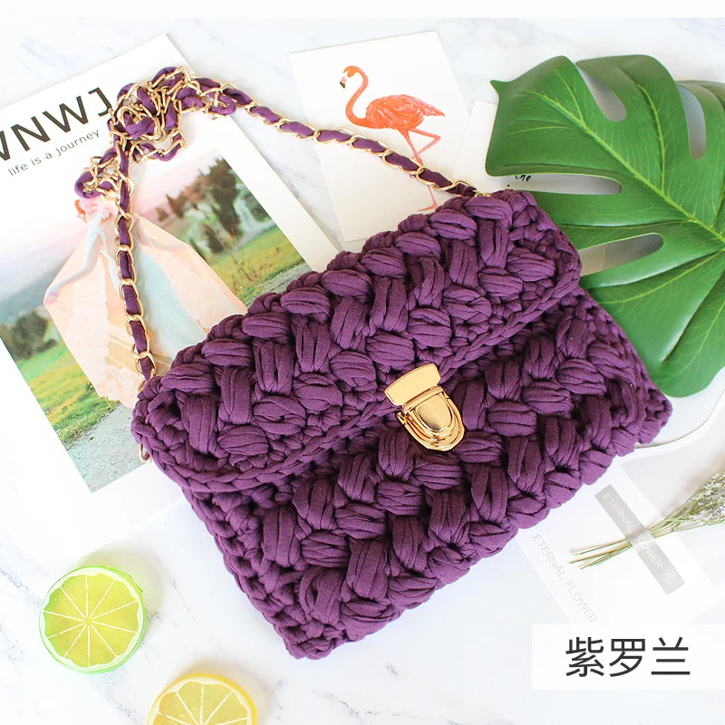 Многоцветная тканая посылка для сумок, ручная косая сумка, Вязаная Шерстяная посылка - Цвет: 7