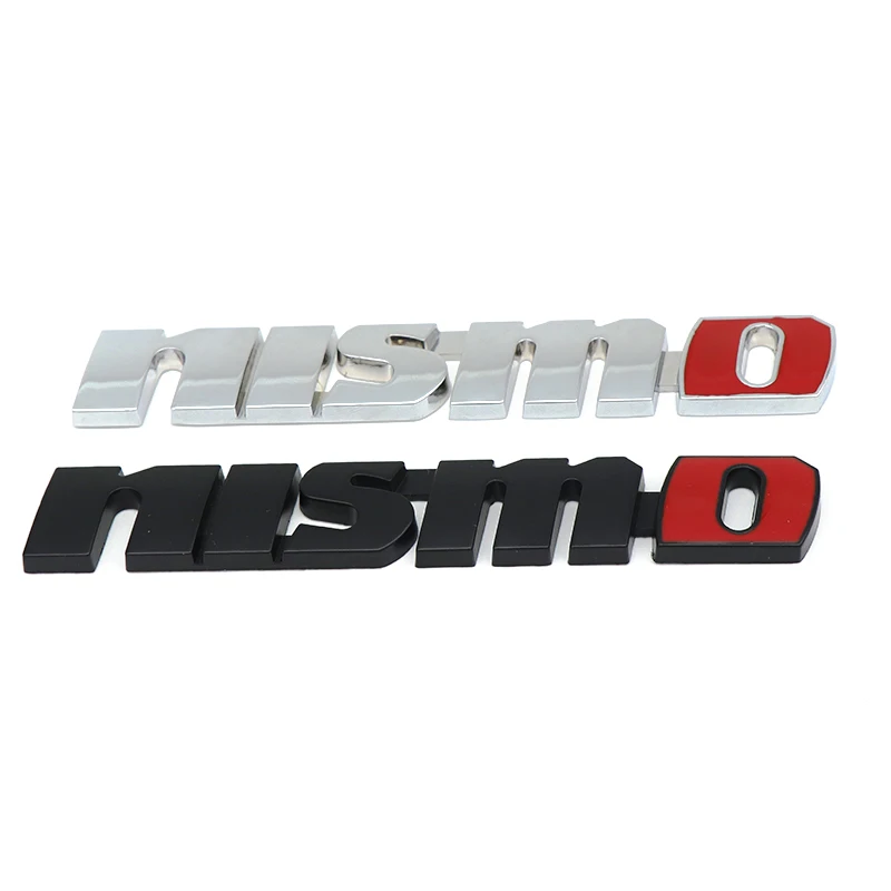 

3D Metal NISMO Auto Car Nismo Badge Emblem Decal Sticker For Nissan Tiida Teana Skyline Juke X-trail Almera Qashqai Accessories