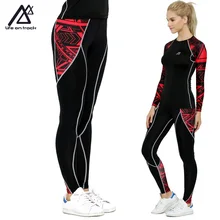 Жизнь на трек Для женщин Штаны Mesh эластичный Йога Бег Танцы тренировки спортивные ботильоны Длина леггинсы