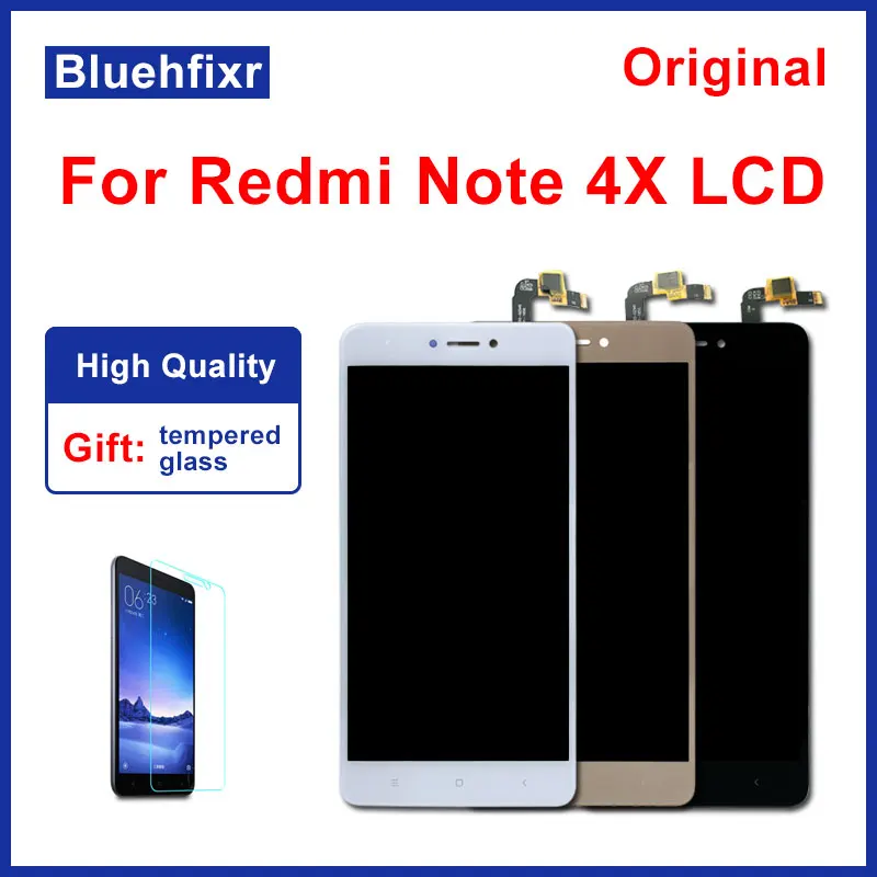 

Original for Xiaomi Redmi Note 4X LCD Display Touch Screen with Frame for Redmi Note 4 Global Version LCD For Snapdragon 625